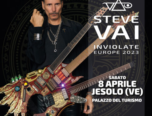 STEVE VAI – Il chitarrista americano, fra i più grandi della storia, sarà in concerto a Jesolo